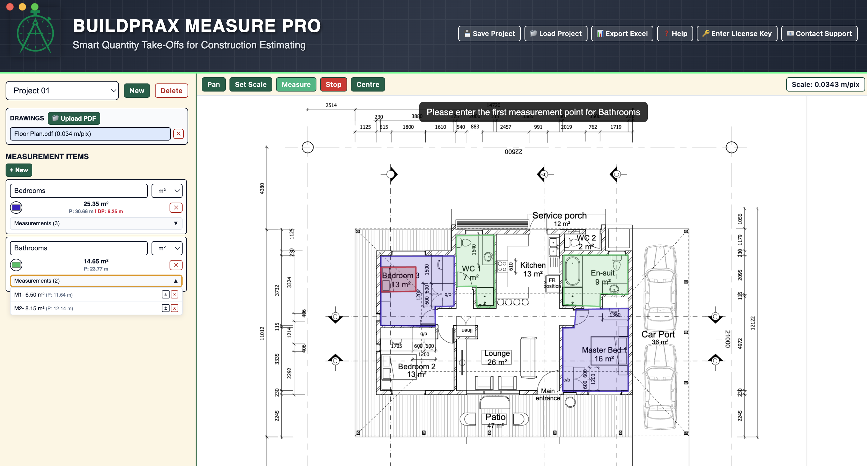 BUILDPRAX MEASURE PRO - Quantity Take-Off Software | PDF Measurement ...